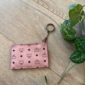 MCM cardholder keychain